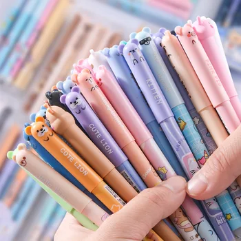 30 penne cancellabili, penne divertenti e carine per bambini, penne kawaii antistress, penne rotanti per scuola, ufficio, casa, stile casuale