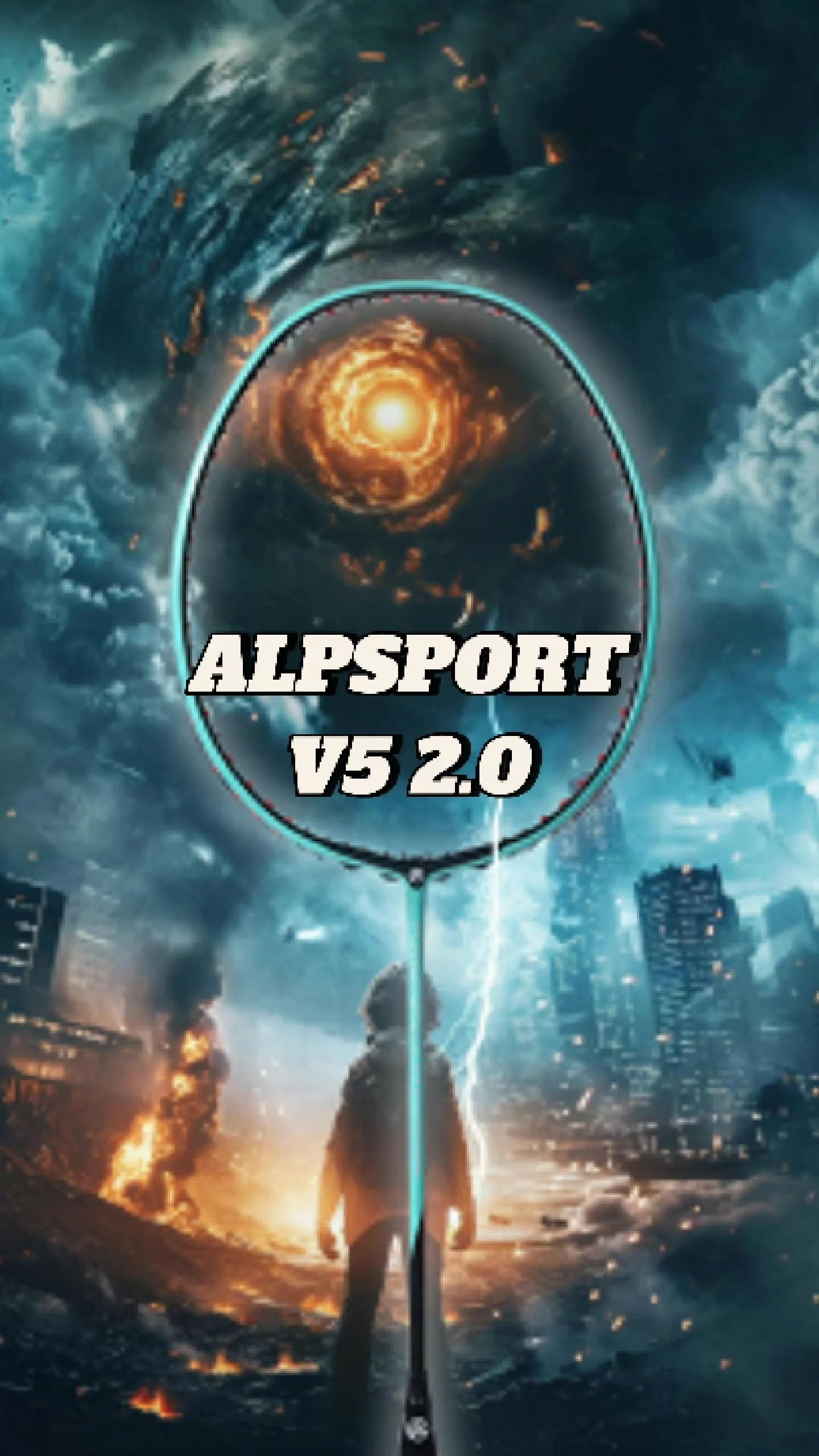 ALP V5 2.0 T1100 full carbon fiber badminton racket | 30 lbs pressure bearing + fish mouth cone cover | 4U ultra-light attack racket | Bullet nails to resist deformation | COD cash on delivery