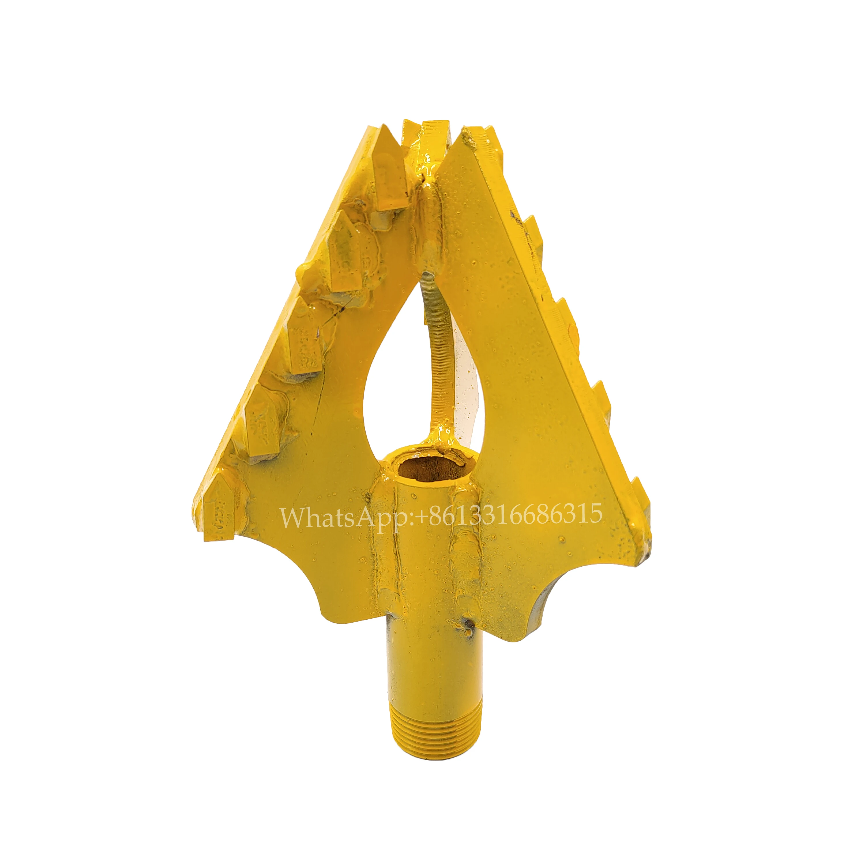 

Water well drilling rig super hard alloy drill bit/Electric drilling rig/2-wing stone drilling/3-wing Rock drill bit 32mm thread