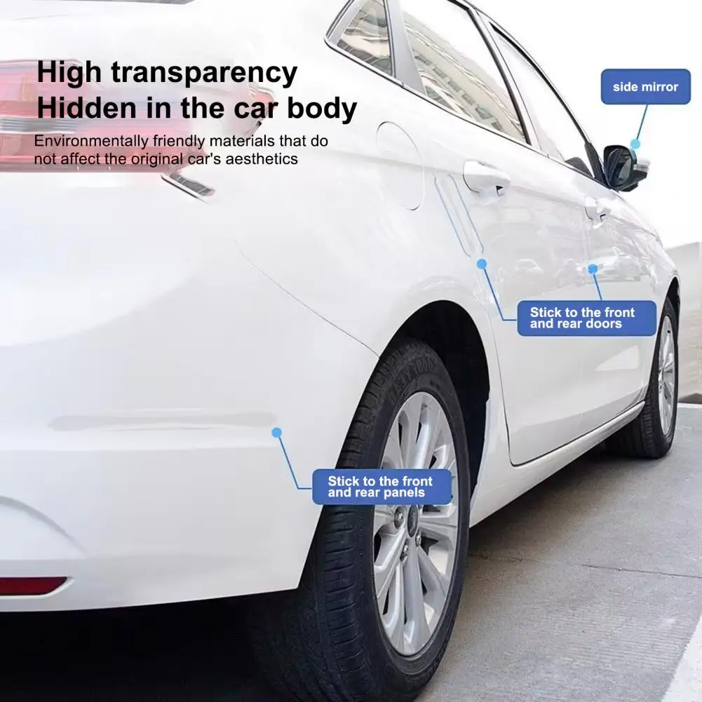 

Impact-resistant Car Bumper Strip Car Anti-collision Strip Kit for Suv Truck Auto Body Door Side Rearview Mirror Bumper