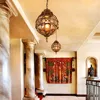 Vintage Glass Chandeliers Ball Outdoor Pendant Lamp Balcony Grape Waterproof Aluminum E27 Bulb Garden Hanging Lamp Loft 4