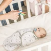 0-3M Newborn Baby Swaddle Wrap 100% Cotton Baby Sleeping Bag Stars Elephant Diaper Cocoon Swaddle Blanket Receiving Blankets 4