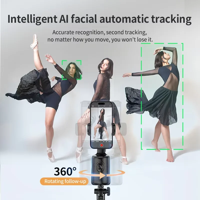 Qutsvosh Smart AI Gimbal Trépied De Suivi Automatique Du