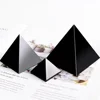 Natural Black Obsidian Energy Healing Tower Quartz Crystal Chakra Stone Pyramid 5
