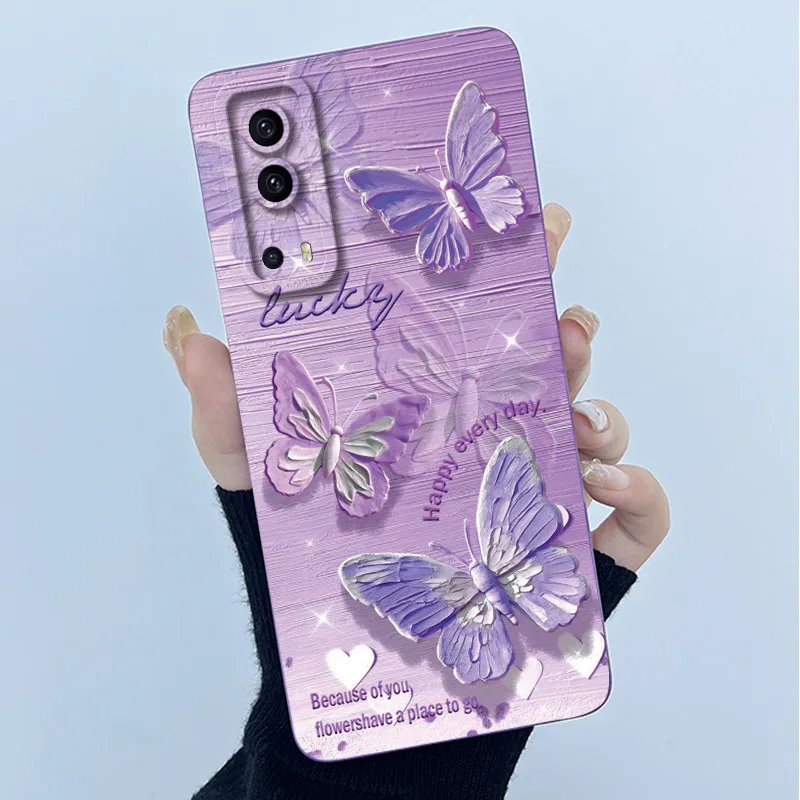 Cute Panda & Sweet Cats Silicone Soft Back Cover - Bumper Protective Casing