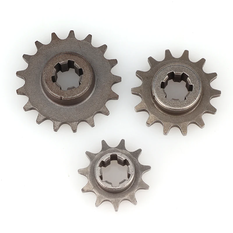 T8F 11T 14T 17T 20T Tooth Front Clutch Gear Box Pinion Sprocket for 47cc 49cc 2 Stroke ATV Quad Dirt Pocket Mini Motor Bike