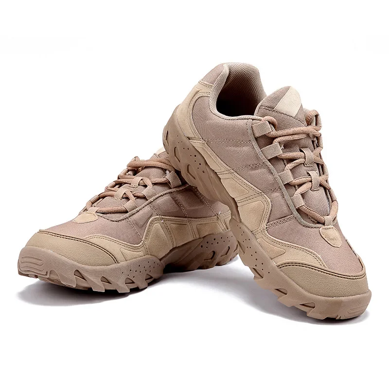 Summer Tactical Boots Men Casual Breathable Desert Safety Shoes Travel Footwear