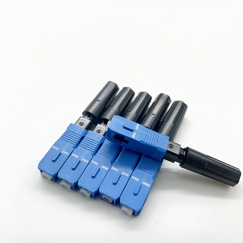 FTTH  Fiber Optic Fast Connector SC APC SC UPC,SM Single Mode Cold Connector Tool