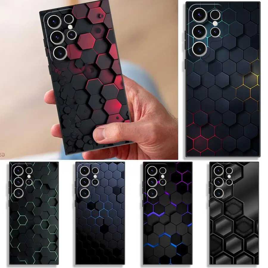 Carbon Fiber Silicone Phone Case - Sleek and Durable Protection