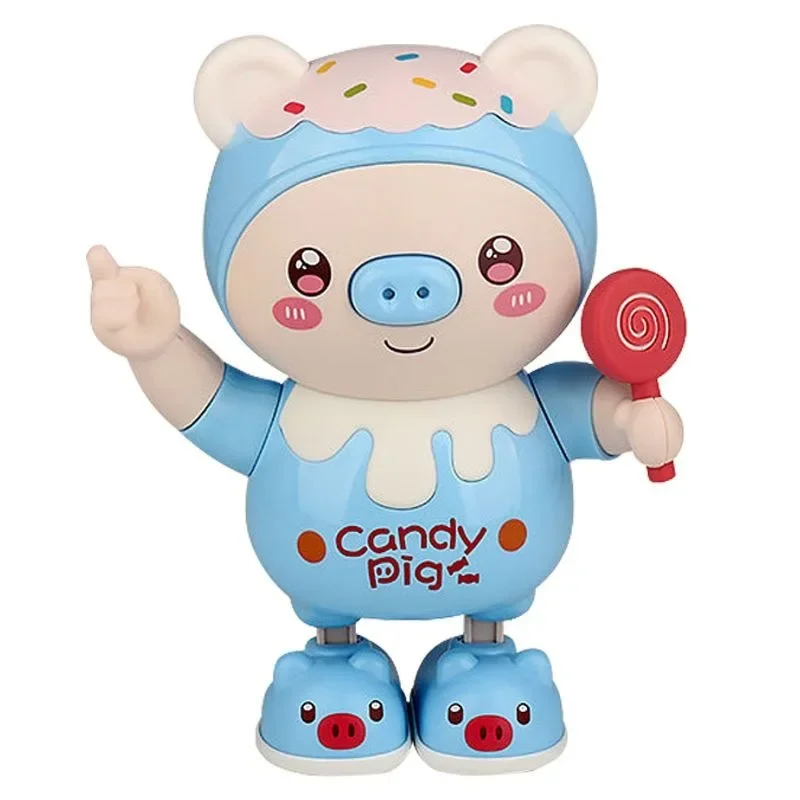 Electric Pig Toy Sound And Movement Interactive Dancing Singing Night Market Baby Toy Plushie from Mainland China