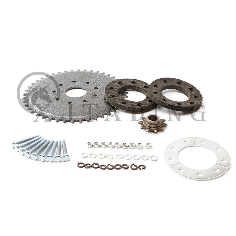 44 Tooth Rear Drive Sprocket Engine Set Mount Pads For 49cc 66cc 80cc Motorised Bicycle Bike Rear Drive Sprocket parts