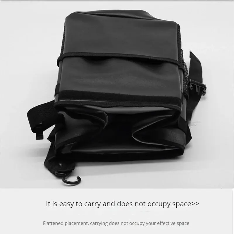 Car Storage Bag Car Trash Can Foldable Waterproof Creative Hanging Seat Back Storage