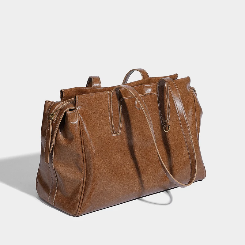 thumbnail image 1 of Bolsos de mano estilo Inglaterra para mujer, bolsos y carteras de diseñador de lujo, novedad 2024, en PU, gran capacidad, asa superior, maletín, hombro, 1 of 5