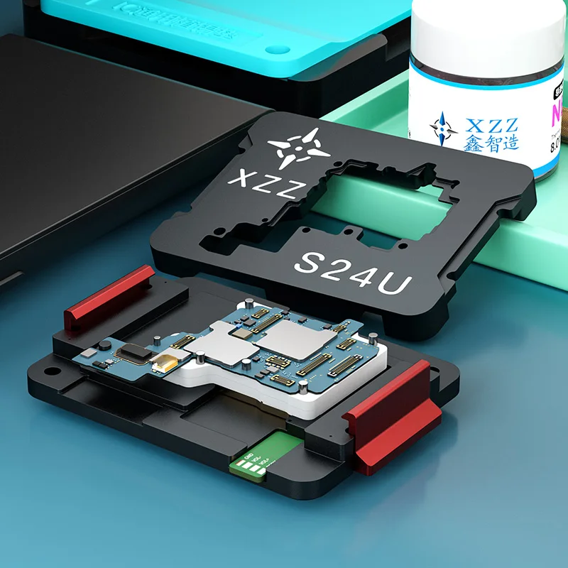 XZZ Motherboard Testing Fixture for SAMSUNG S24 Ultra With Gold