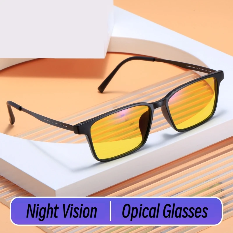 

TR90 Night Vision Anti Blue Light Glasses Unisex Computer Glasses Anti-radiation Eye Protcetion Optical Eyewear Plain Eyeglasses