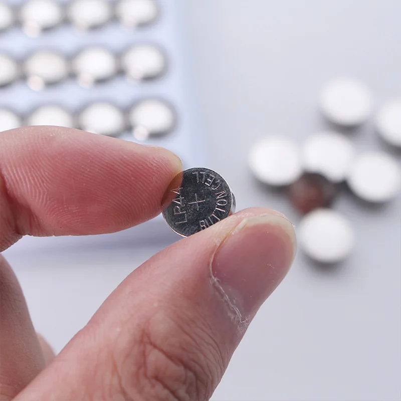 50pcs AG13/LR44 Coin Cell For Watch Remote Control Toy Calculators