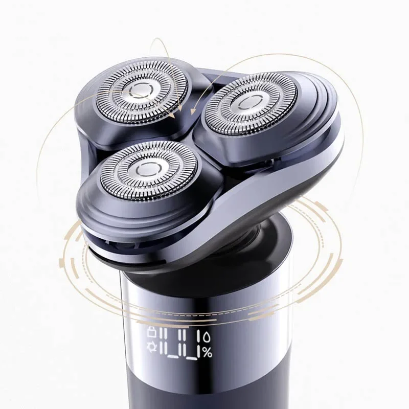 Xiaomi Mijia Men Electric Shaver S302 Beard Trimmer Machine Shaving Portable Flex Razor IPX7 Washable Trimer 1h Quick Charging