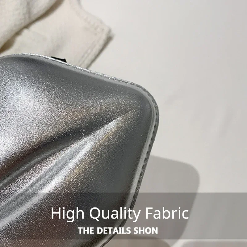 Women's Shoulder Bag PU Solid Color Zipper Crossbody Patent Leather Lip Chain women shoulder bag
