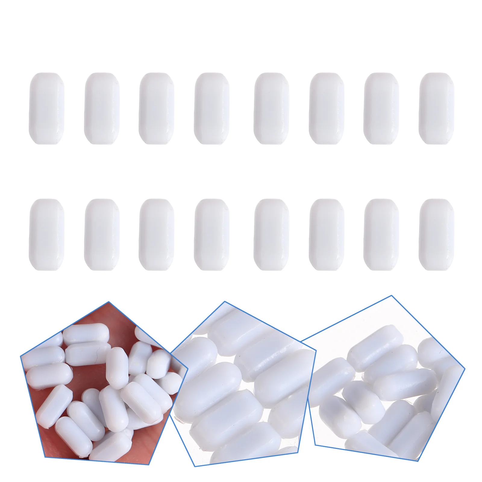 25pcs Stirring Bar Resistant Micro Magnets Rod Magnetic Laboratory Stirrer