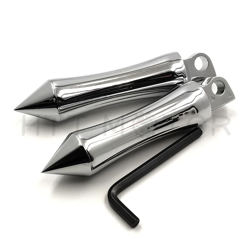 Pedane In Alluminio Billet Per Harley Davidson Con Montaggio Maschio Road King Sporter 883 1200 Xl Touring Aftermarket Parte Moto