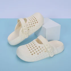 Summer Women's Trendy Anti - Slip Soft Soled Breathable Flat Sandals - 35 - 36 (Beige)