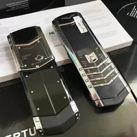 Classic Signature Handmade Cellphone Dual SIM Bluetooth Dialer Ebook Elegant Metal Luxury Feature Senior Mobile Phone 2G - Image 4