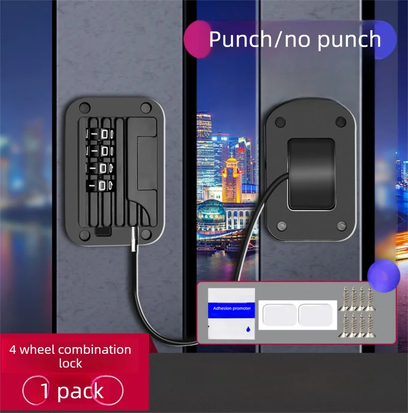 YaNu | Childproof Security Lock for Refrigerator Drawer Cabinet Sliding Door