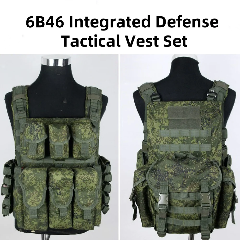 6b46 Tactical Vest Set, Russian Tactical Air Soft Little Green Man