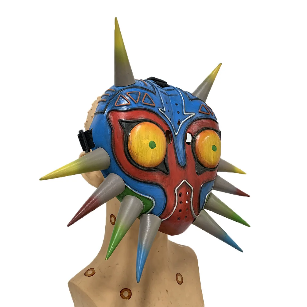 

Majora's Mask Legend Of Zelda Cosplay Mask Latex Game Face Masks Halloween Costume For Adults Props Accessories