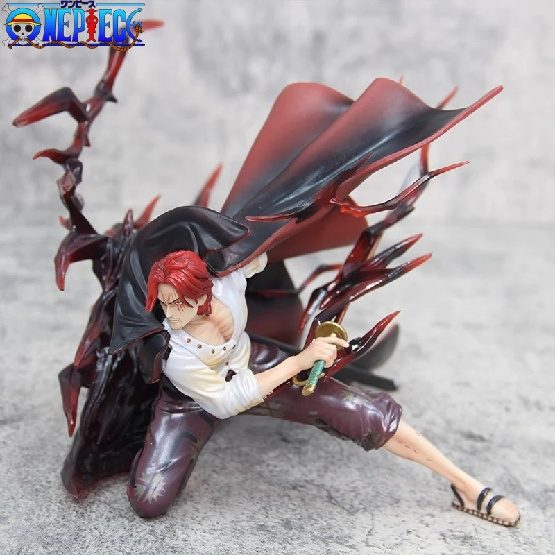 

16 см МЕ One Piece Popmax Gk резонансное соотношение Redhead Shanks ПВХ фигурка модель офисное украшение анимация периферийная игрушка подарок