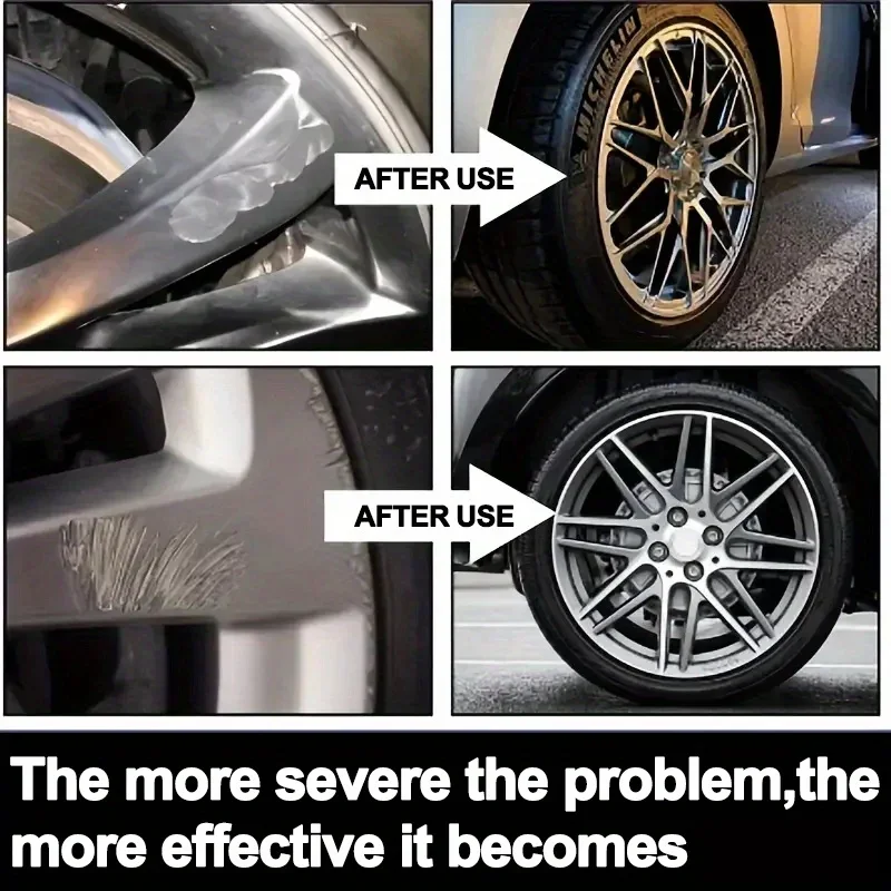 Wheel hub Scratch Repair wax 3