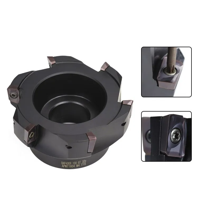 XCAN и Ŀ BAP400 R100 R63 ̽  Ŀ, ī̵ μƮ , APMT1604 CNC   