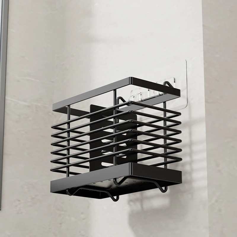 Description Picture 6 of itemKitchen Stainless Steel Rectangular Hanging Utensil Drying Rack Home Chopsticks Spoons Drainer Basket Flatware Storage Drainer