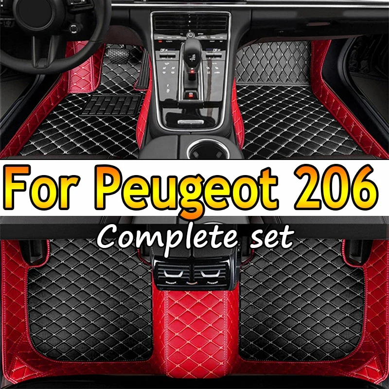 

Автомобильные коврики для Peugeot 206 2004-2008 207 CC 207 301-2012 2019-607 2004-2006, аксессуары для интерьера