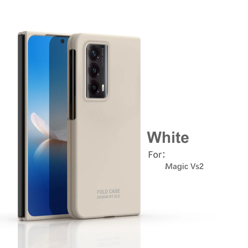 Ultra Thin PC Hard Phone Case For Honor Magic VS 2 Case With Front Screen Glass PC Hard For Honor Magic VS2 5G Cover