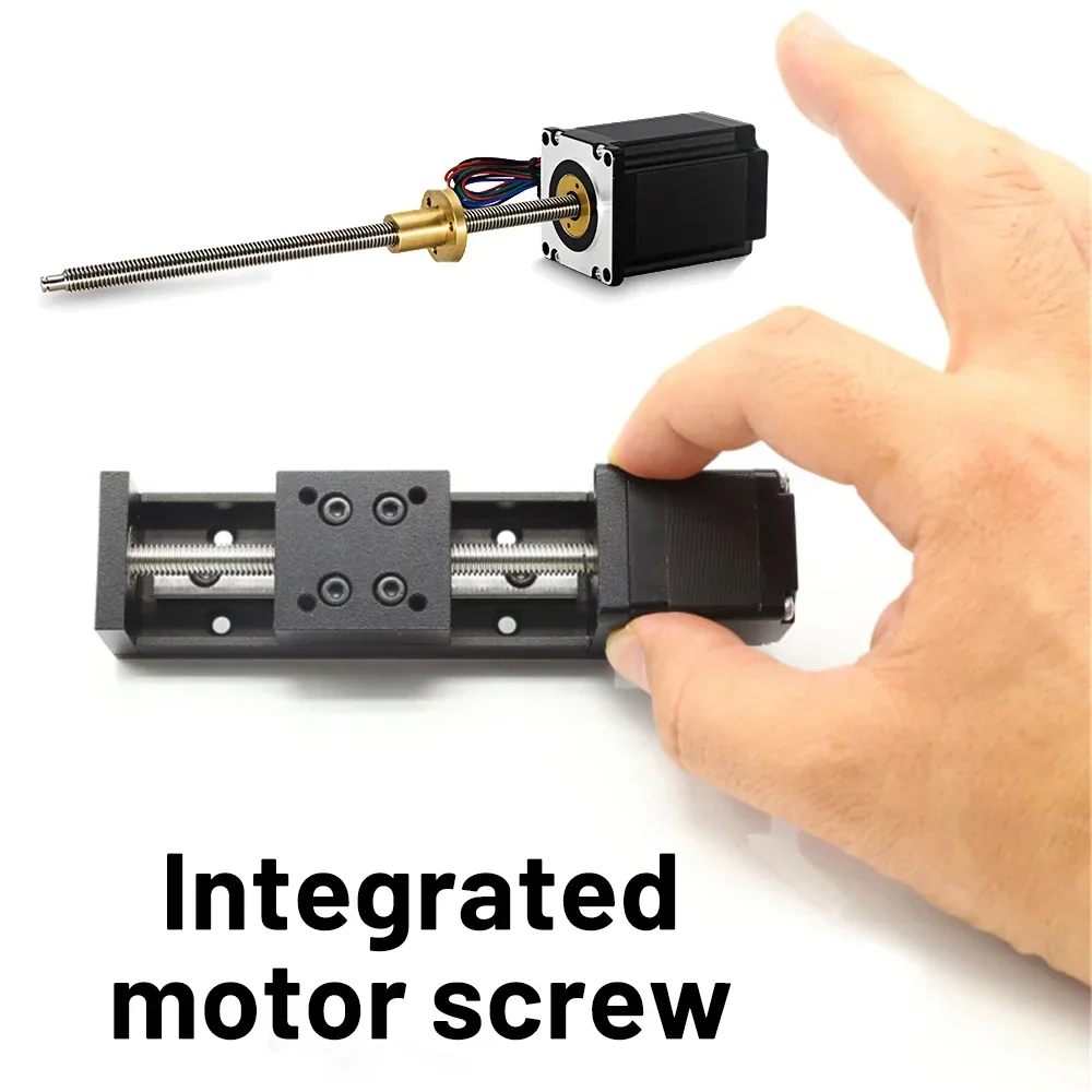 T-type Mini Sliding Table CNC Z Axis Linear Actuator NEMA11 Linear