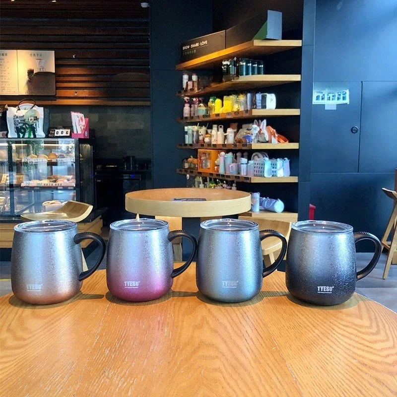 Stainless Steel Insulated Coffee Cup with Handle