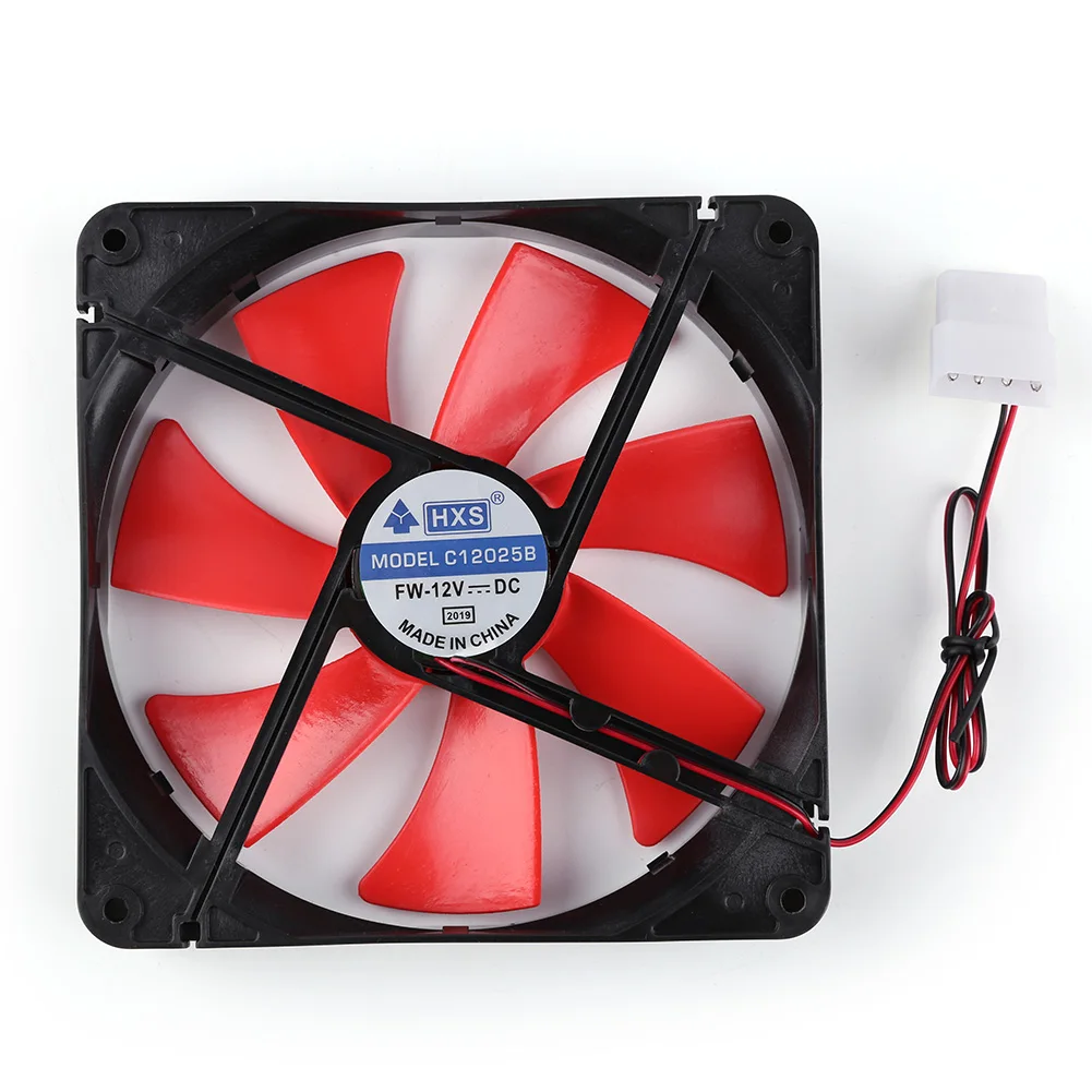 사일런트 PC 케이스 냉각 선풍기, CPU 쿨러 선풍기, DC 12V 방열판 라디에이터, 140mm, 4 핀