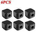 6PCS Black