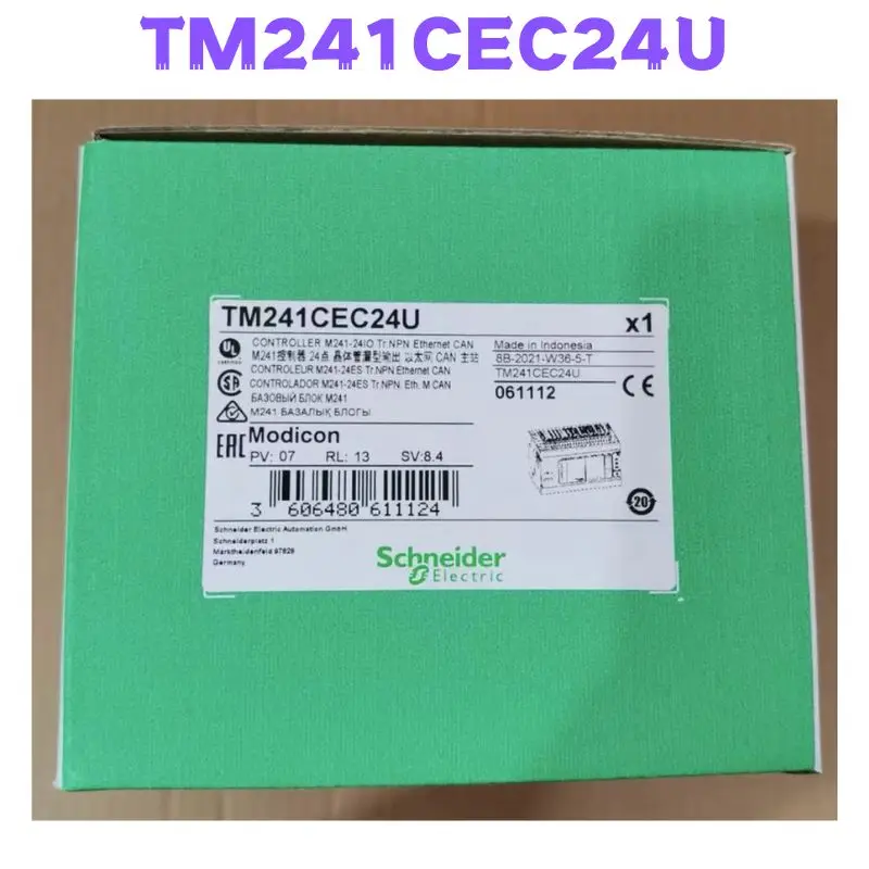 

Контроллер PLC TM241CEC24U протестирован