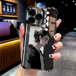 Stylish Attack On Titan Inspired Phone Case with Metallic Finish for Oppo A79 5G (DDB-293DD29528A1)