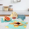 3 Sizes Beeswax Wraps For Food Reusable Fresh Keeping Storage Eco Friendly Beeswax Food Wraps Reusable Beeswax Food Wrap Fabric 6