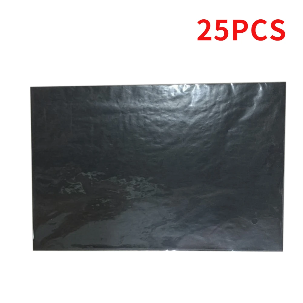 25 Sheets Art Craft Graphite DIY Transfer Tracing Copy Carbon Paper Wood Burning Office Stationery Painting Accessories Legible