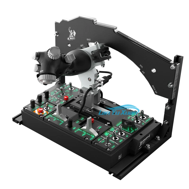 

Aircraft Gowing Katsu Orion 2nd generation F16EX fighter throttle all-metal throttle valve DCS simulation flight