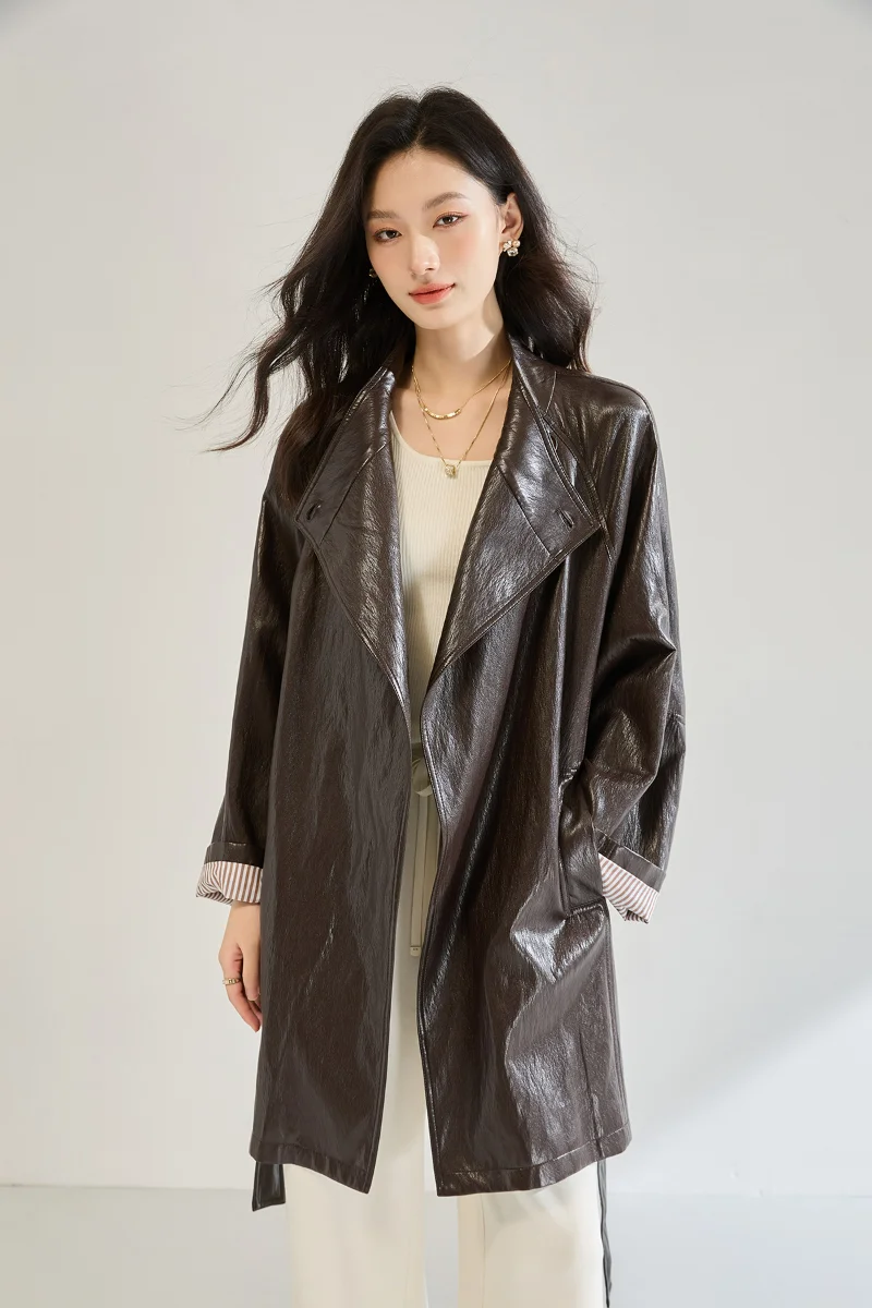 Leather Coat Details