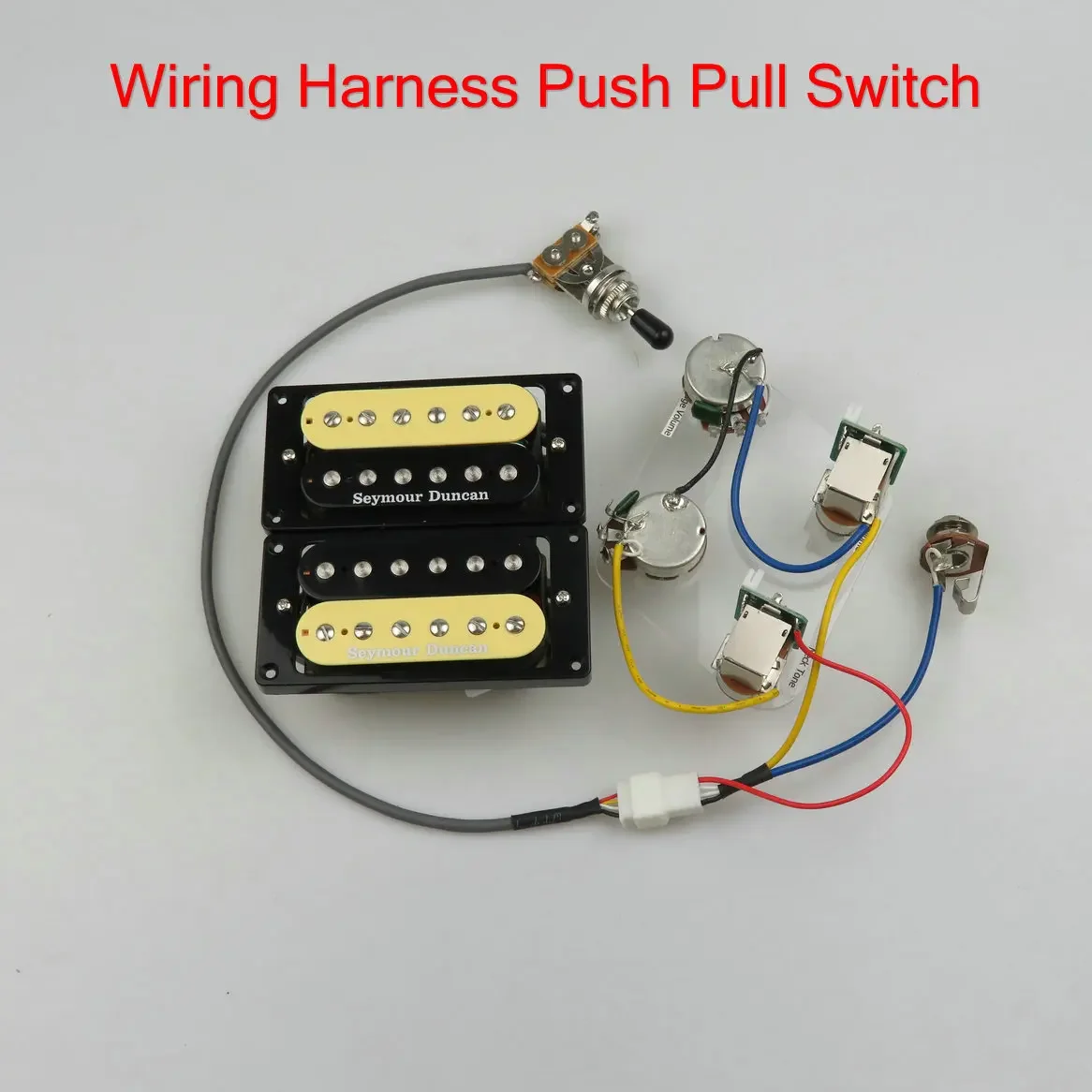 Electric Guitar Pickups Humbucker Pickups 4C zebra / Black Set In Stock