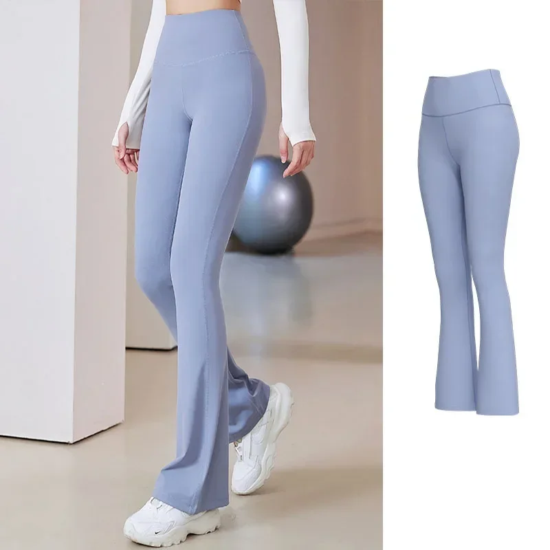 Flared Yoga Pants Women's Bell-bottom Leggings High Waist Butt Lifting Slimming Fit Workout Gym Pilates Sprotwear