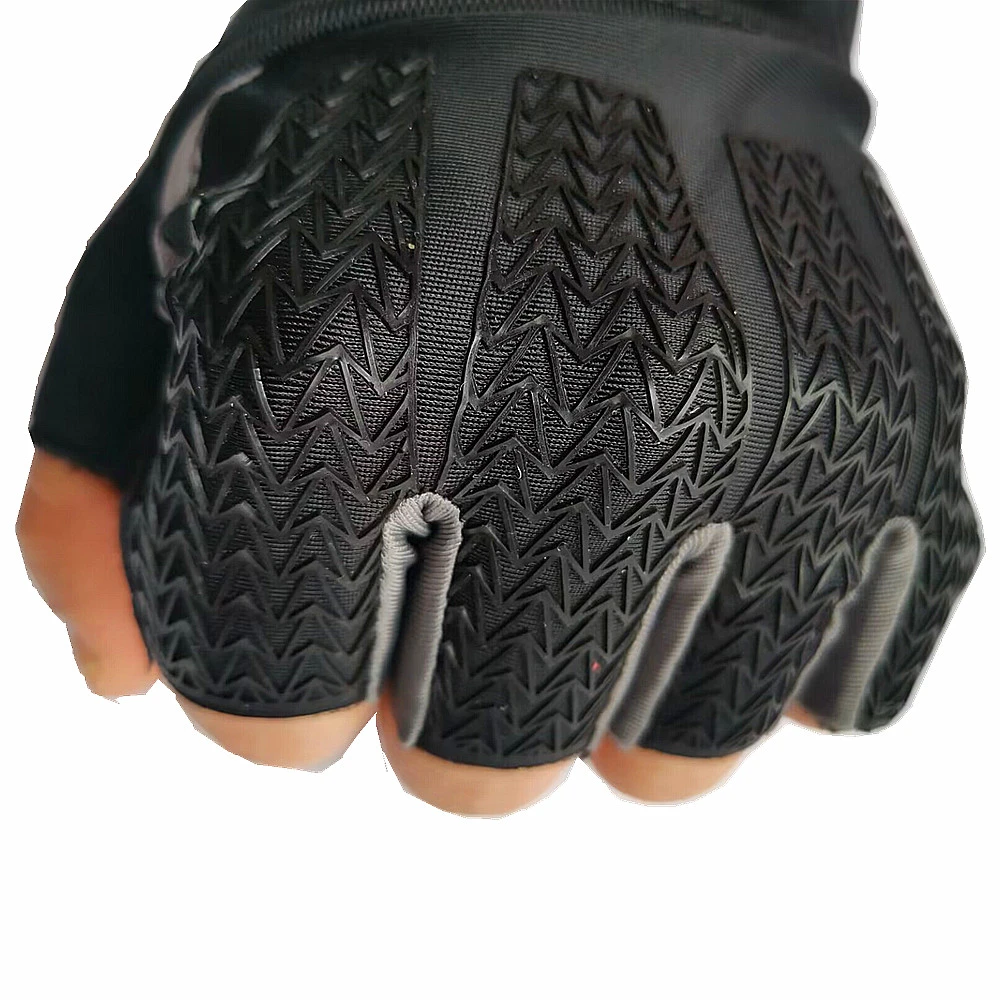 Half Finger Fitness Gloves Bodybuilding Weightlifting Anti-Slip Crossfit Dumbbell Workout Training Gym Gloves For Man Women 4