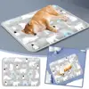 Dog Mat Cooling Summer Pad Mat For Dogs Cat Blanket Breathable Washable Soft Ice Gel Pet Cushion Cat Cool Cushion Pet Ice N X1W1 2