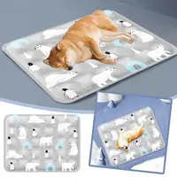 Dog Mat Cooling Summer Pad Mat For Dogs Cat Blanket Breathable Washable Soft Ice Gel Pet Cushion Cat Cool Cushion Pet Ice N X1W1 2